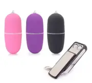 Powerful Mini Vibrator 20 Speeds Car Key Wireless Remote Controlled Jump Sex Egg