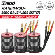 9IMOD 3650 Waterproof Brushless Motor 3600KV 4500KV 5200KV for 1/8 1/10 RC Car