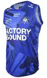 Canterbury Bulldogs 2025 NRL Mens Blue Training Singlet Sizes S-7XL BNWT