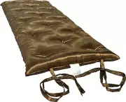 Traditional Floor Rolling Futon Mattress, Cotton Shiki Futon, Satin 3 x 30 x 80
