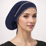 Hijab Women Underscarf Hair Loss Caps Head Wrap Muslim Turban Chemo Cancer Hats