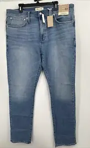 MADEWELL SIZE 40x34 Slim Jeans in Beckman Wash: COOLMAX® Denim Edition NG298