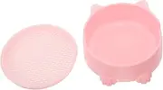 ROMISBABA Cat Grass Planting Cat Tree Feeder Dog Water Fountain Cat Drinking Fountain Pump Water Fountain Cats Water Dispenser Cat Kitten Dog Water Dispenser Pet Plastic Pink