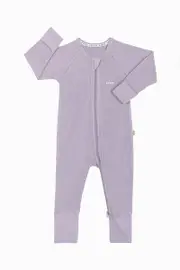 [Bonds] Bonds Toddler Waffle Zip Wondersuit in Parisian Violet Size: 12-18 Months, Cotton 12-18 Months Parisian Violet