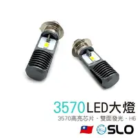 在飛比找樂天市場購物網優惠-SLO【3570 H6 LED大燈】直上型LED大燈 H6 