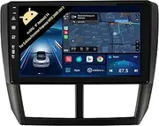 [4+64GB] Keconsing 9" Android 14 Autoradio for Subaru Forester Impreza WRX 2008 2009 2010 2011 2012 Radio Carplay Wireless Car Play GPS Navi Screen Bluetooth Navigation Stereo Touchscreen Mirror Link
