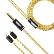 NOBUNAGA Labs Remable Cable, Miotukushi, 0.2 inch (4.4 mm) 5 Pole Balance/MMCX NLS-MIO