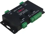 ALITOVE WS2812B WS2811 DMX to SPI Controller Decoder, W/ 99 Black and Green