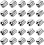 uxcell 50pcs Wire Thread Inserts 8-32 UNC 1.5D(1/4") 304 Stainless Steel Helical Type Coiled Thread Repair Kit Wire Screw Threaded Sleeve Sheath for Mechanical Equipment