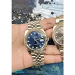 勞力士 126334 ROLEX 藍面 十鑽 126334G 原鑽時標 白金 太陽圈 DATEJUST