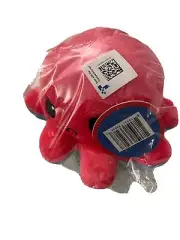 Teeturtle Reversible Octopus Plush Toy Pink Blue Brand New