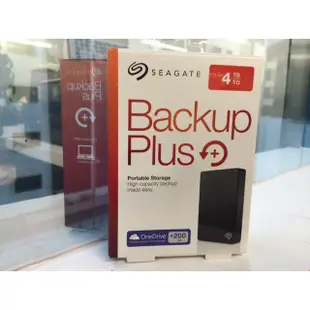 Seagate Backup Plus 4tb 全新 2019 便攜式硬盤