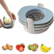 Egg Slicers for Hard Boiled Eggs,3 In 1 Multifunction Egg Slicer,Egg Slicer f...