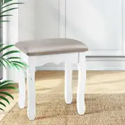 1 Stool Artiss Dressing Table Velvet Grey