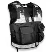 One Size Fits All High Vis Utility Vest, Dog Handler Vest,Police Vest