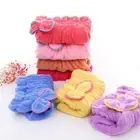 Hat Microfiber Quickly Dry Hair Hat Bowknot Wrap Quick Drying Hair Towel Cap