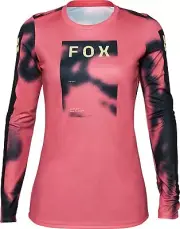 Fox Racing Ranger Taunt Womens LS MTB Mountain Bike Jersey Guava
