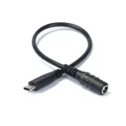 Type C USB C To DC5521 5.5x2.1mm Female Power Adapter For Charging Devices