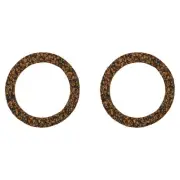 Two (2) Sediment Bowl Gaskets Fits Massey Ferguson TO35 35 65 85 88 302 180060M1