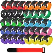 Fishing Rod Tie Strap Tackle Wrap,40Pcs Fishing Rod Strap Fishing Rod Carrier Fishing Belt Rod Holder Fishing Rod Belts Ties Straps,Fishing Rod Hook Cable Ties Fishing Pole Strap Fishing Rod Tie Strap