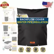 Multilayer Insulated Backflow Cover - 24"W x 30"H for Effective Pipe Protection