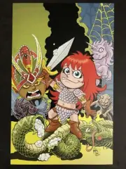 Red Sonja #100 COVER Dynamite Comics Poster 8x12 Ken Haeser