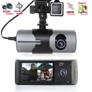 DashCam Dual Camera Google Map GPS Tracker Speed Location - Good For UBER Driver