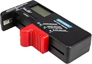 HOMOCONO 1.5v 9v Battery Tester Digital Display Universal Clip-on Aa AAA 9v Battery Checker Easy to Use Carry