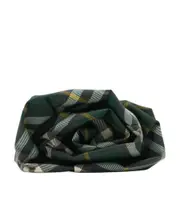 Burberry Rose Checkered Ruched Clutch Bag One size Green