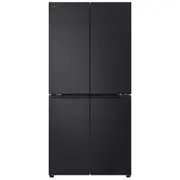 LG 530L Slim French Door Fridge Matte Black GF-B505MBL