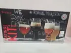 Spiegelau Craft Beer Glasses Craft Beer Tasting Kit Set Of 4 (NIB)