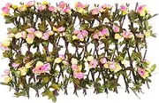 Artificial Hedges for Garden,Outdoor Artificial Plants Hedges | Decorative Greenery Fencing Panel for Outdoor Indoor Backyard