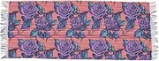 [AIXIWAWA] Stripe Rose Women's Pashminas Scarf, Shawls Wrap Lightwight Tassel for Evening Dress Dinner Party, Multicolor