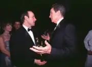 Kevin Spacey and Warren Beatty during The 72nd Annual Academy Awar- Old Photo
