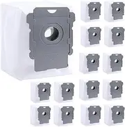 14 Pcs Nandaga Vacuum Bags Compatible with Irobot Roomba Bags i&j&s Series, Replacement Vacuum Bags Compatible with Roomba i3 i3+/i4 i4+/i6 i6+/j7 j7+/i7 i7+/i8 i8+/s9 s9+/Automatic Dirt Disposal Bags