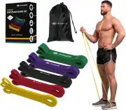 PrimaFit Resistance Bands for Working Out, Exercise Bands Resistance, Pull Up...