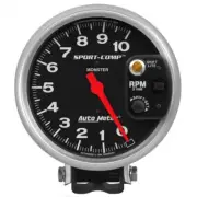 Auto Meter 3903 Sport-Comp 5" Pedestal Tachometer Gauge - 0-10,000 rpm