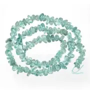 15.5" Natural Blue Apatite Nugget Beads ap. 8-11mm #85225