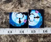 5 pc. Planar Resin Hair Bow Center Flatback 1070488 Coraline