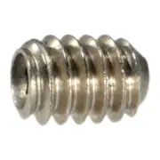 #2-56 x 1/8" 18-8 Stainless Hex Socket Headless Set Screws (20 pcs.)