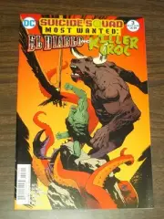SUICIDE SQUAD MOST WANTED EL DIABLO AND KILLER CROC #3 DC DECEMBER 2016 NM (9.4)
