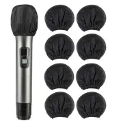 200 Pcs Funda Desechable Para Microfono Microfono De Mano No Tejido Parabrisa.