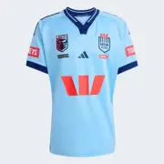 NSW Blues Mens Replica Home Jersey State of Origin NRL Rugby League by adidas