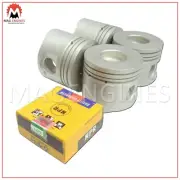 PISTON & RING SET TOYOTA 15B-FT FOR COASTER MEGA CRUISER 4.1 LTR DIESEL 95-02