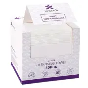 Disposable Face Towels, 10" x 12", Ultra Thick Face Towelettes for Sensitive ...