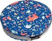 Luxshiny Portable Booster Seat Cushion for Dining Table Travel High Chair Mat Thick Easy to Clean and Maintain for Feeding Dining