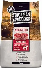 Stockman and Paddock Dry Dog Food, 20 Kilograms