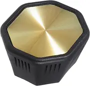 Kisangel Badminton Racket Back Cover End Cap for Tennis Racket End Cover Pickle Racquet Handle Cap Badminton Training Equipment Tennis Supplies Plastic Golden