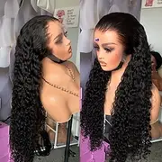 REAL HD Swiss Lace Brazilian Remy Human Hair 5x5 HD Closure Wig Ultra Thin HD Lace Front Human Hair Wigs with Baby Hair Bleached Knots Pre-Plucked For Women