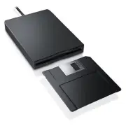 USB Floppy Drive,Floppy Disk Reader 3.5-inch External Portable 1.44 MB FDD